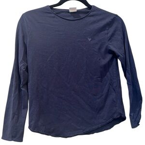 ZARA navy long sleeved t-shirt. Girls Size 10.